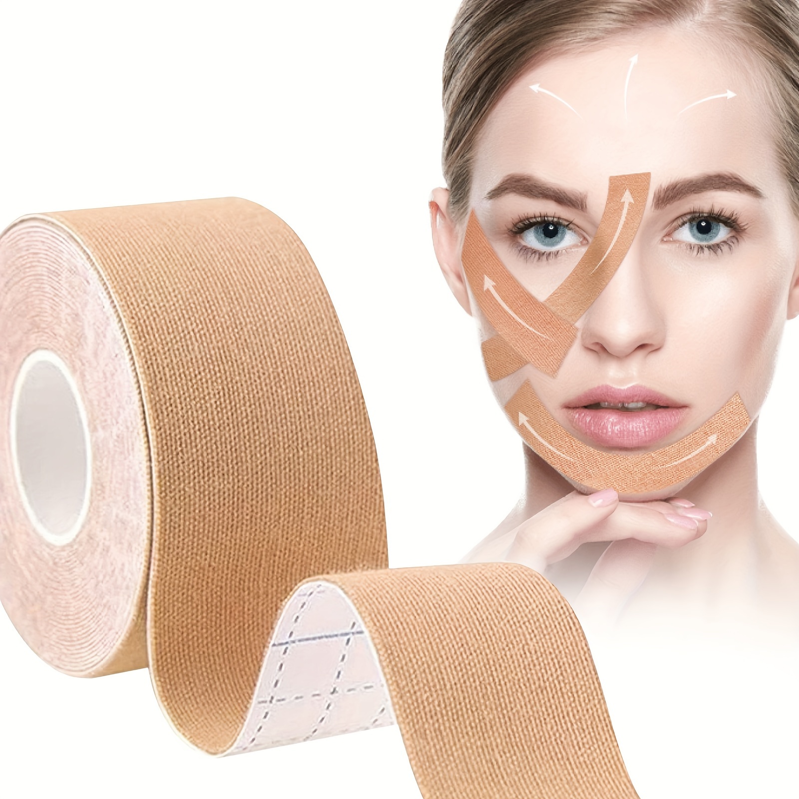 Facial Fascia Lifting Tape Face Lifting Tape Facial - Temu