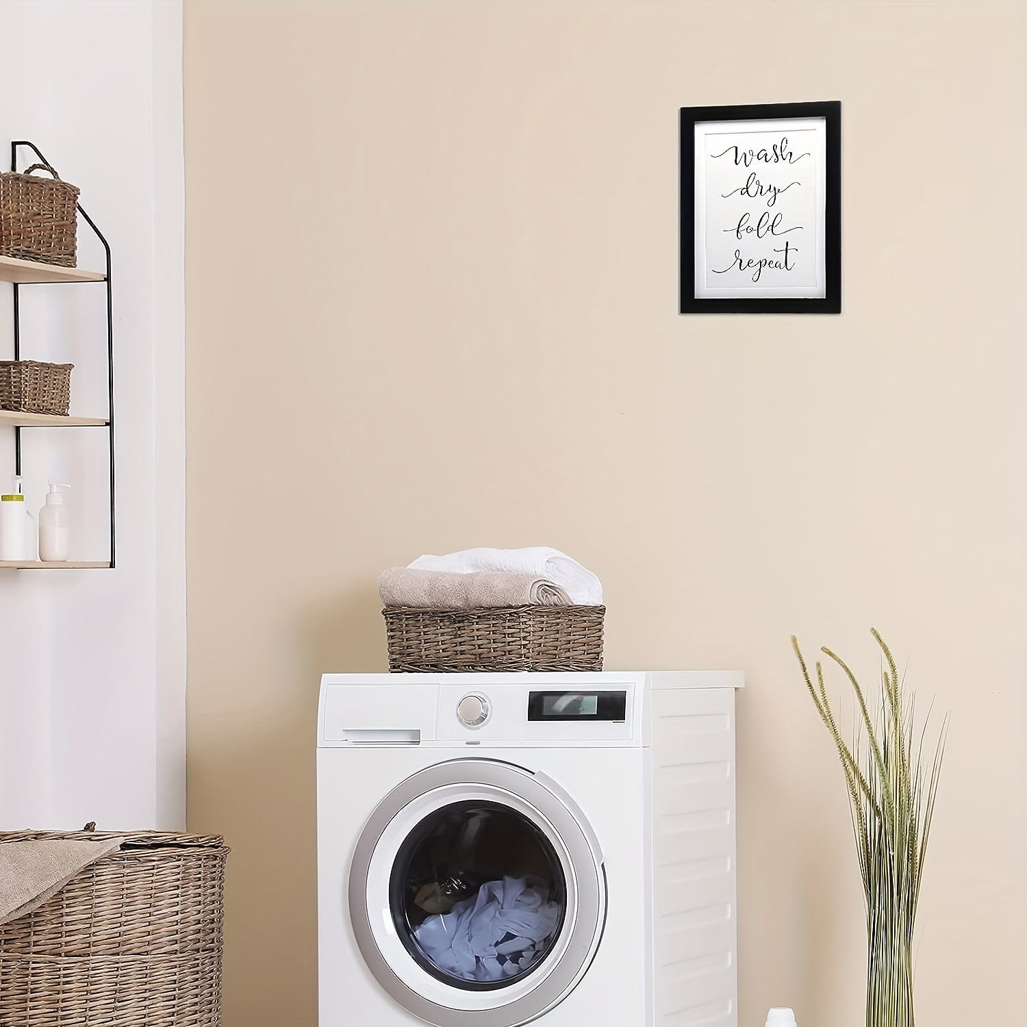 modern laundry room decor