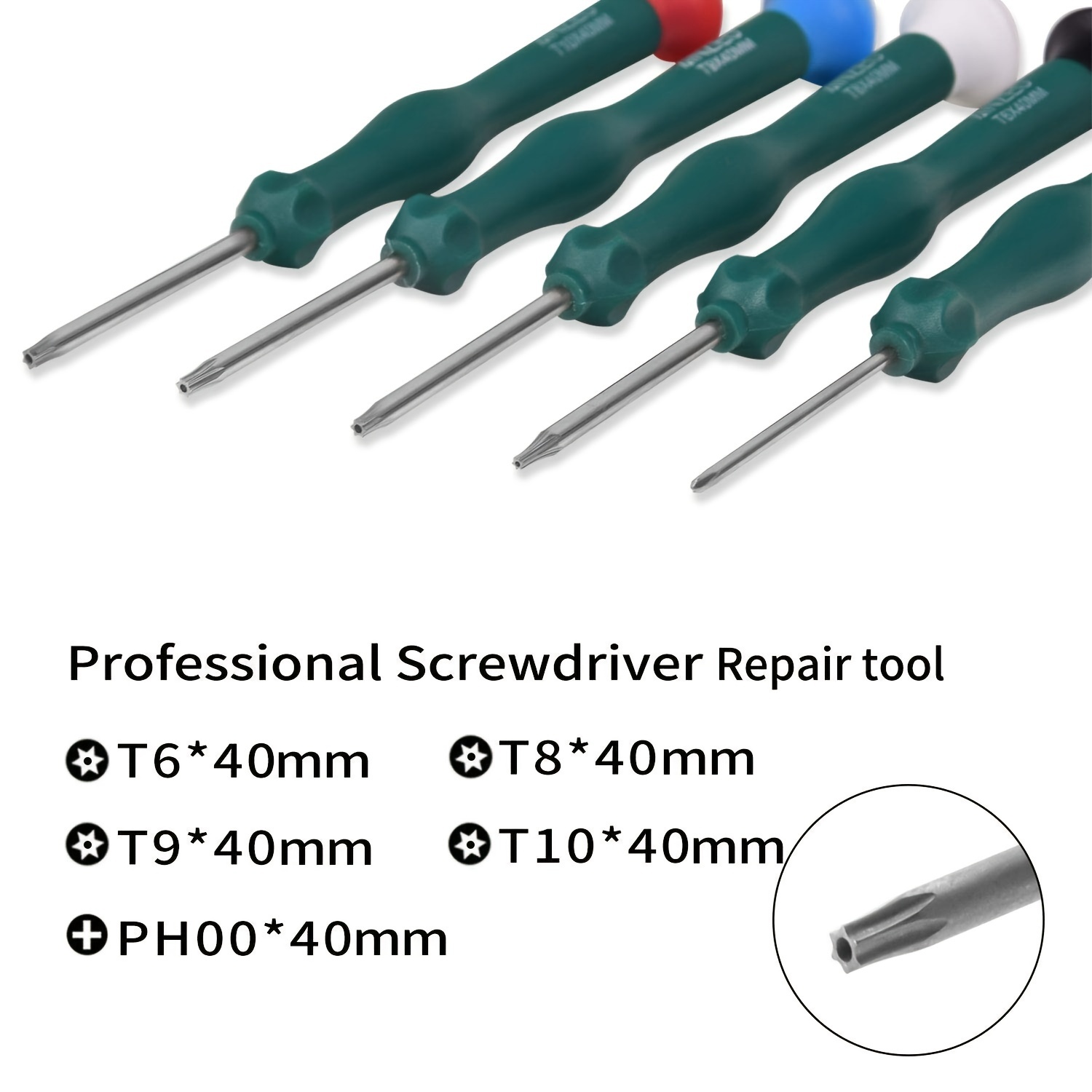 Cleaning Repair Tool Kit for PS4 PS5 TR9 Torx Security Screwdriver