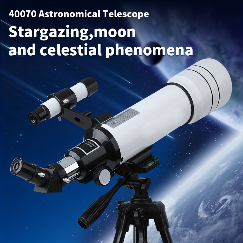 Telescopio Astronómico Profesional HD con Oculares Monoculares de
