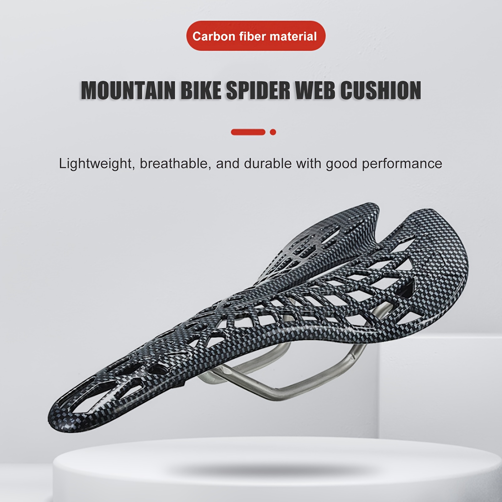 Sillín de bicicleta de carretera, asiento hueco 3D, Banco de bicicleta,  transpirable, ligero, impermeable, cojín de ciclismo, absorción de impactos  - AliExpress