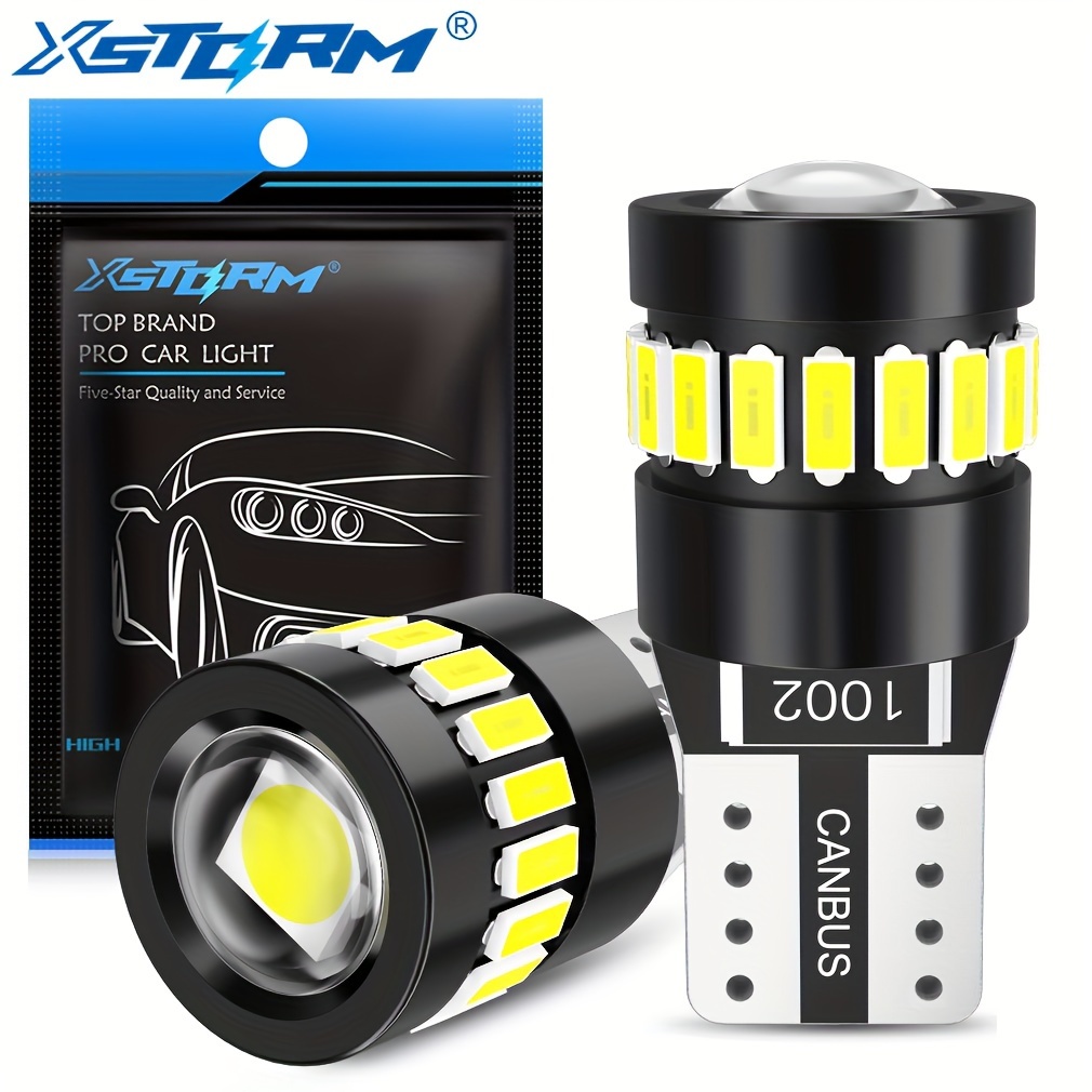 15Pcs Ampoule LED pour phare de voiture T10 5050 5smd 5W5