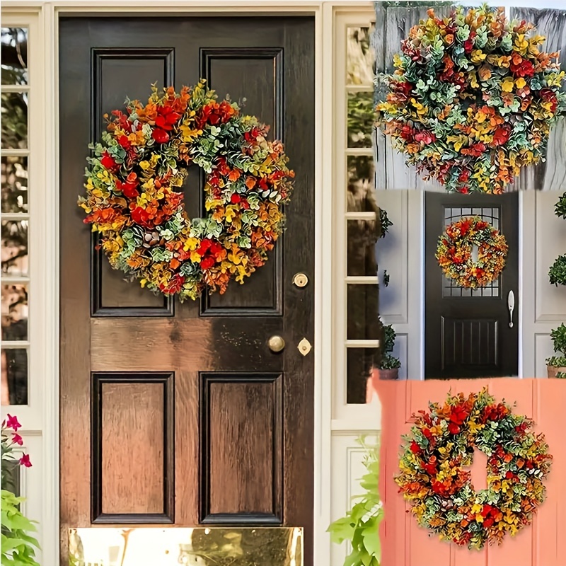 Christmas Decoration Simulation Flower Small Wreath - Temu