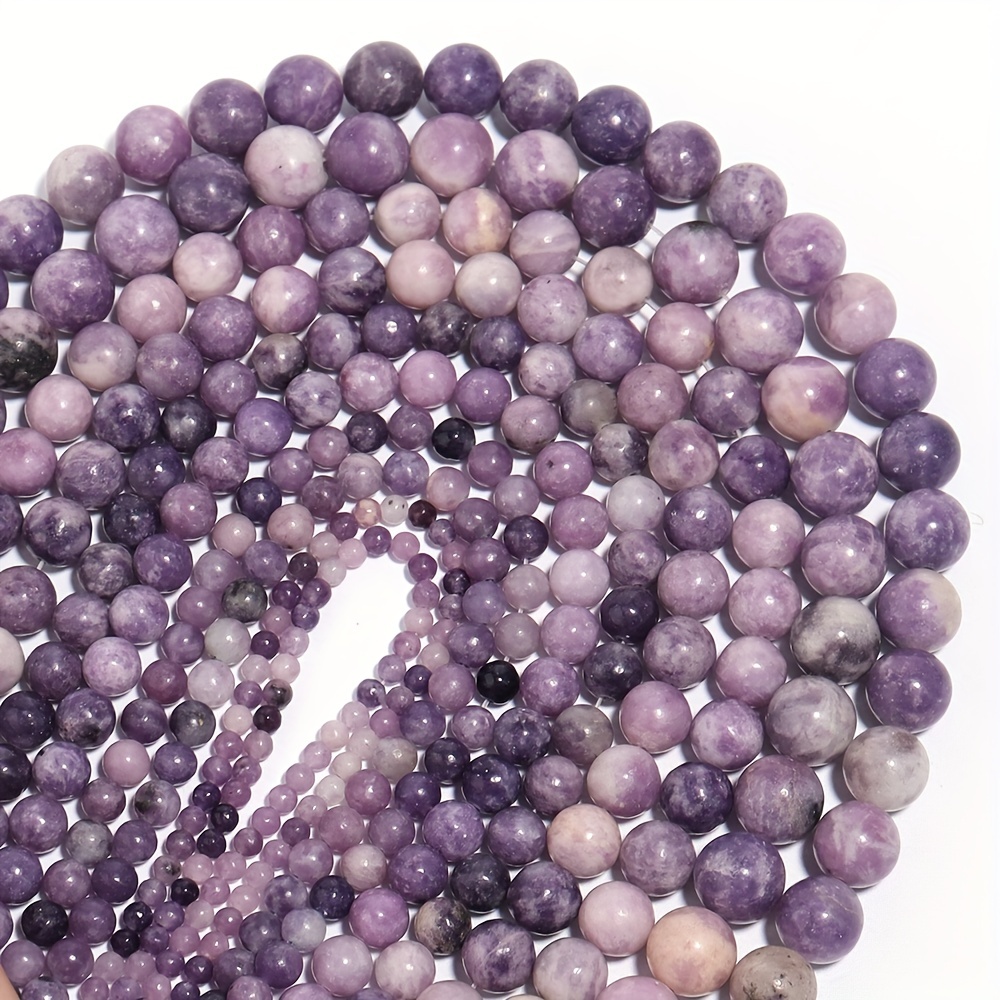 Purple Beads For Bracelets - Temu