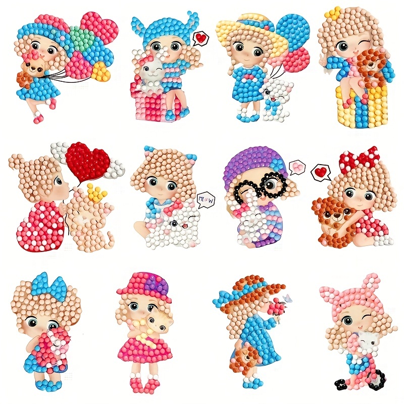 5d Diamond Painting Stickers Teen Series Diamond Painting - Temu