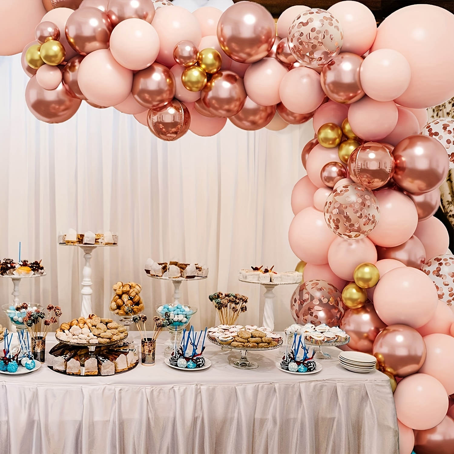 5/12/10 inch Macaron Latex Balloon Pastel Pink White Color Ballon Wedding  Party Birthday Decoration