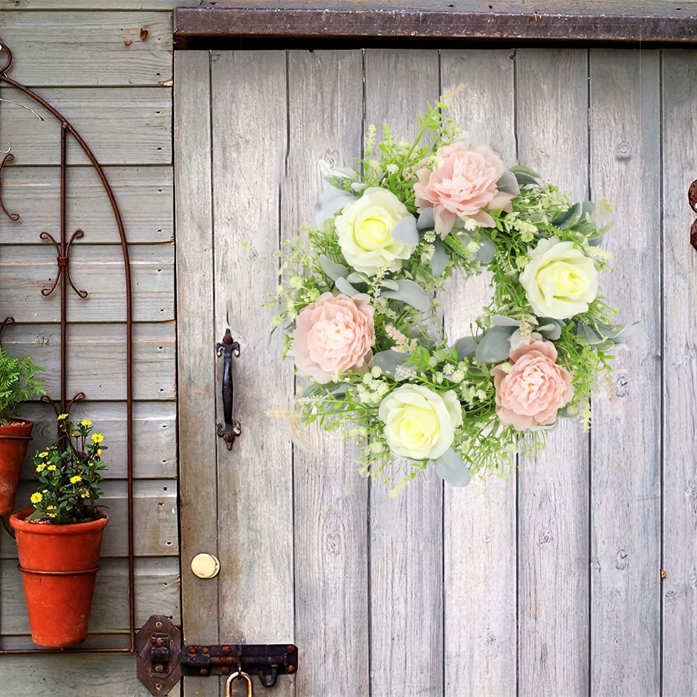 Faux Floral _ Spring Wreath — Flowers by Justine