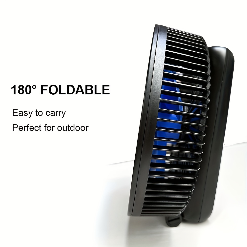  HandFan Ventilador de mano portátil, mini ventilador personal,  ventilador recargable de refrigeración a batería, ventilador de mano  pequeño plegable de 180°, alimentado por USB, para el hogar, : Hogar y  Cocina