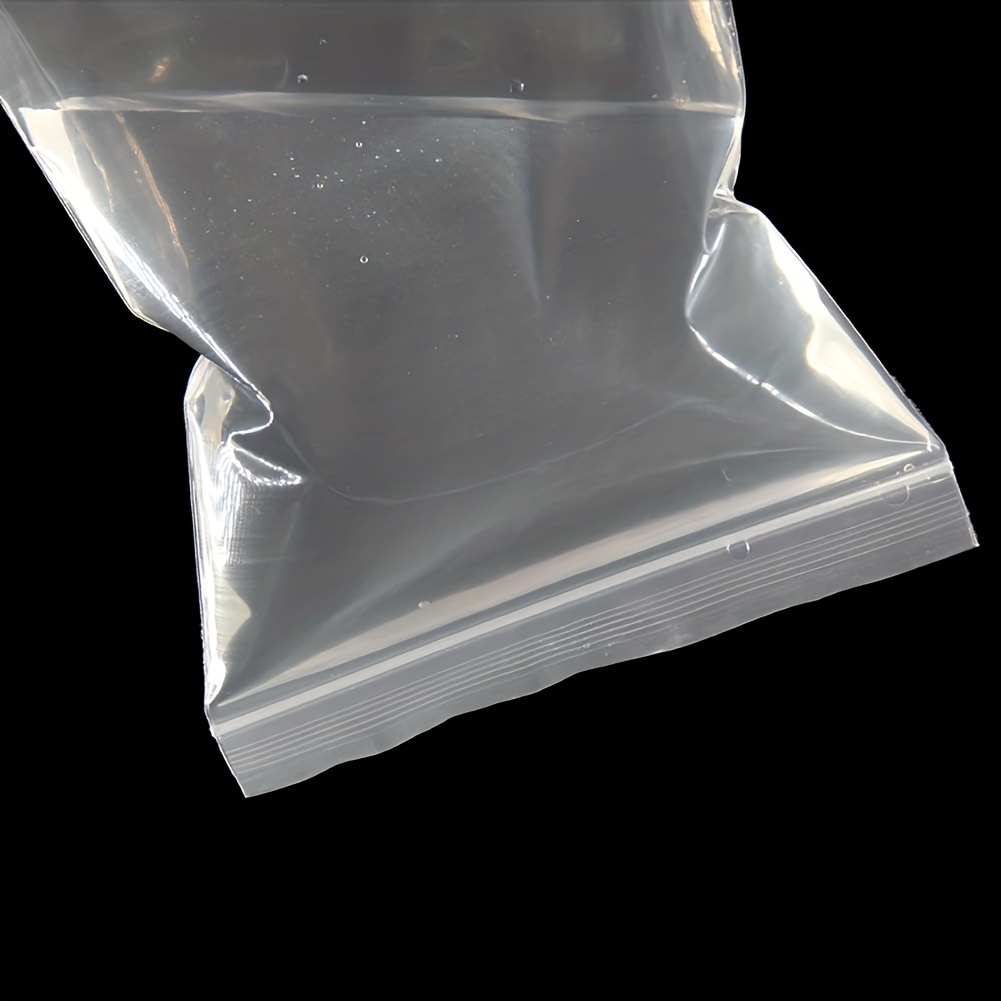 Bags Bag Sealed Plastic Clear Zip Zipper Storage Sealing