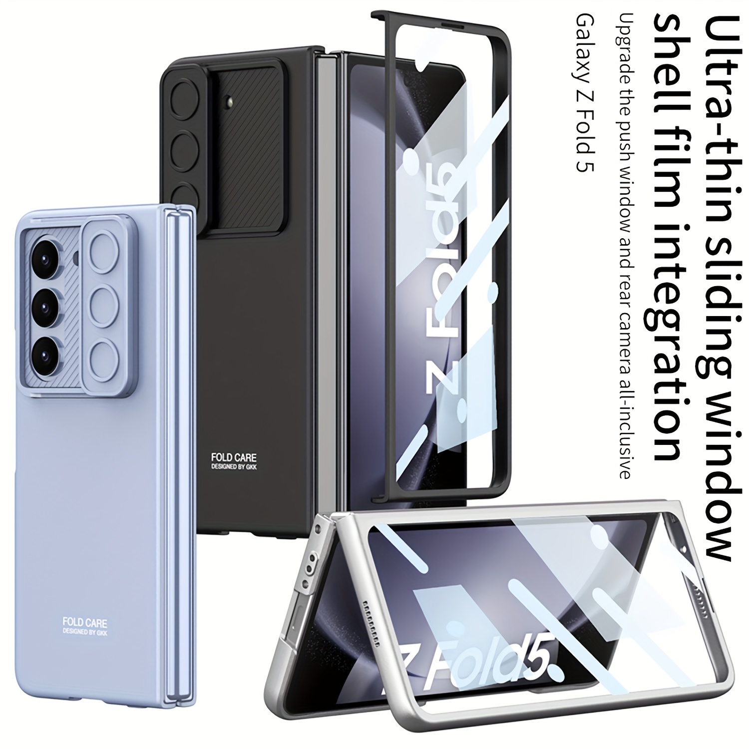 Für Galaxy Z Fold 5 Hülle 2023, Robuste Schutzhülle Für Kameraobjektiv,  S-stifthalter Und Scharnierschutz, Displayschutz, Robuste Ständerabdeckung, Mehr Kaufen, Mehr Sparen