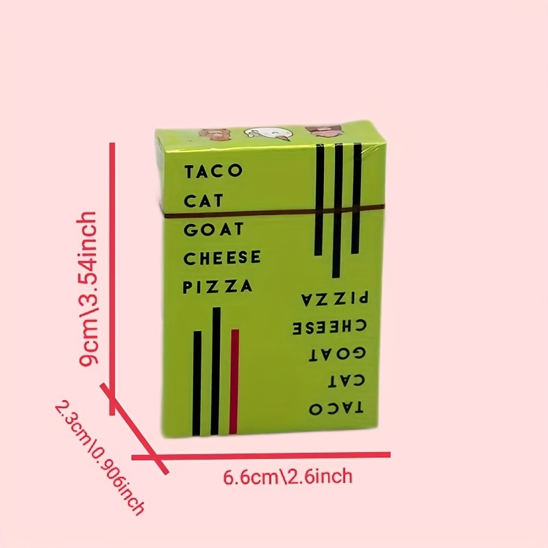 Taco Kitten Pizza - Jeu de cartes - Enfants, Jeux