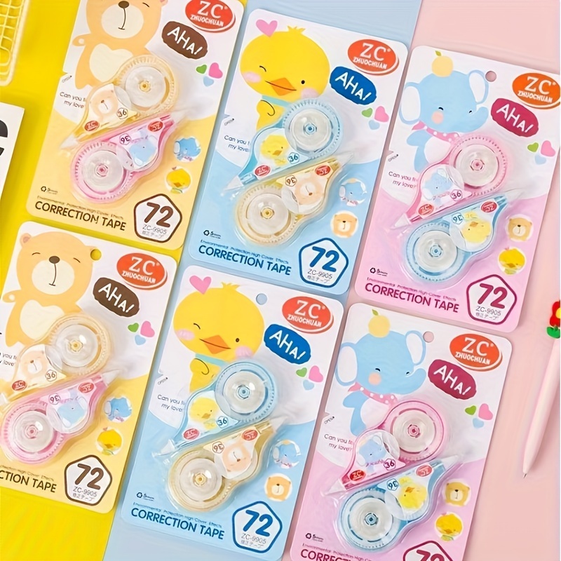 Simple Life Pastel Correction Tape Cute Correction Tape, Kawaii