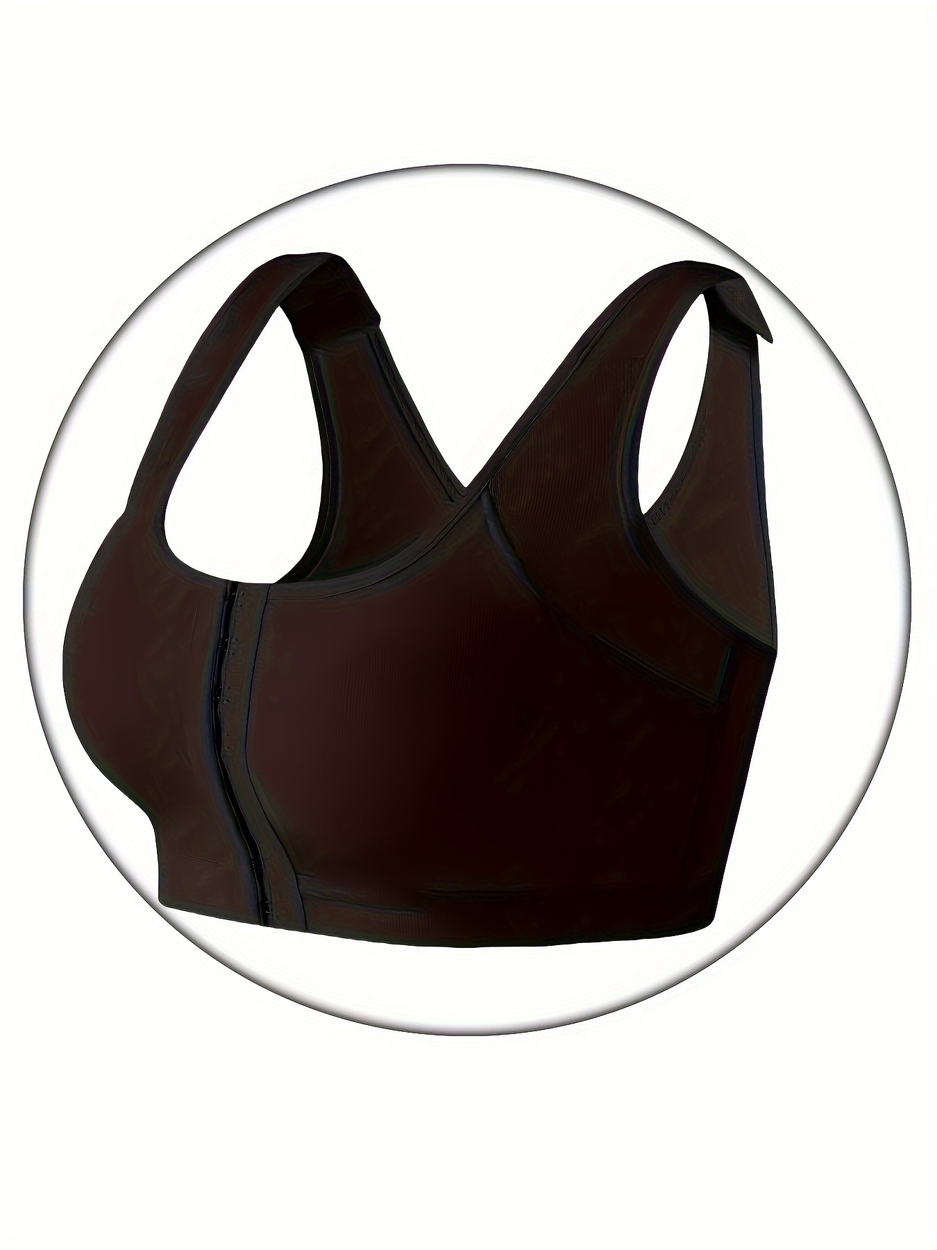 Front Closure Bras, Lift Up And Support Your Back Wireless Sports Bra,  Women's Underwear