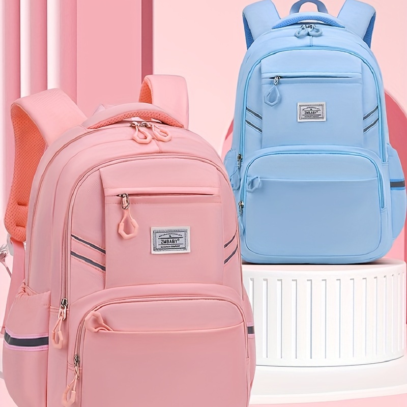 Casual Backpack with Spine Protection for School