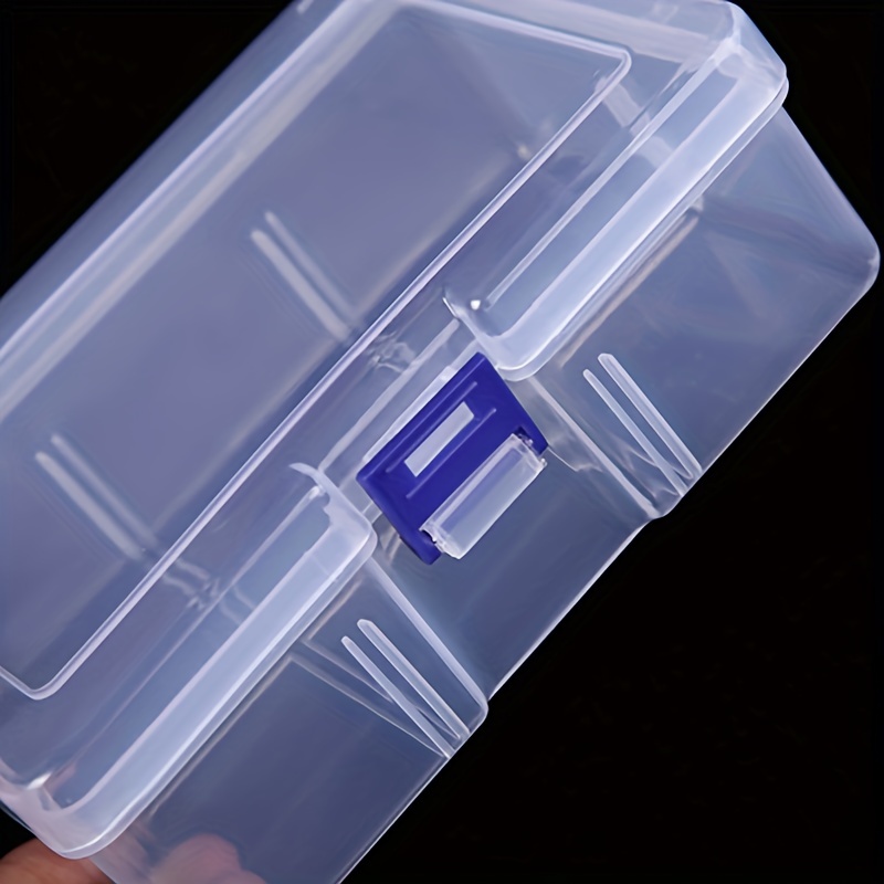 Cajas De Almacenamiento De Plástico Transparente Medianas De 2 Uds Para  Joyería, Accesorios De Hardware, Artículos Pequeños, Manualidades DIY,  Cosméti