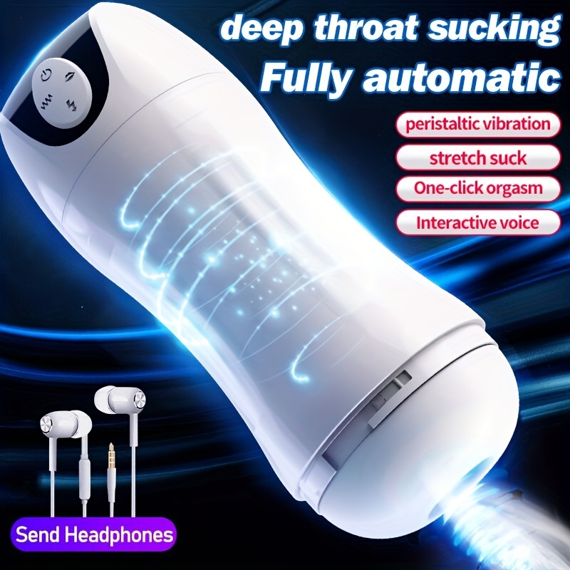 Male Masturbator Automatic Sucking Vagina Vibrator Electric Temu