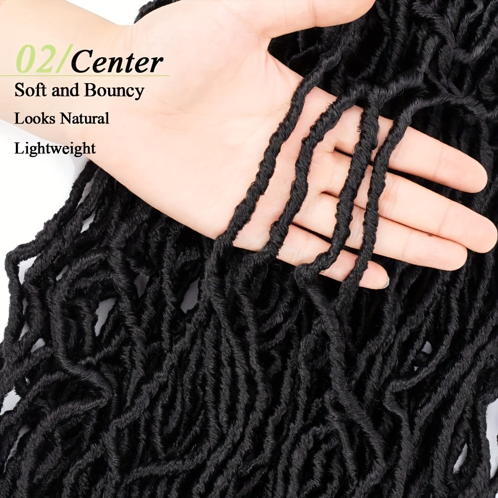 New Soft Locs Crochet Hair Women Butterfly Locks Style - Temu Canada