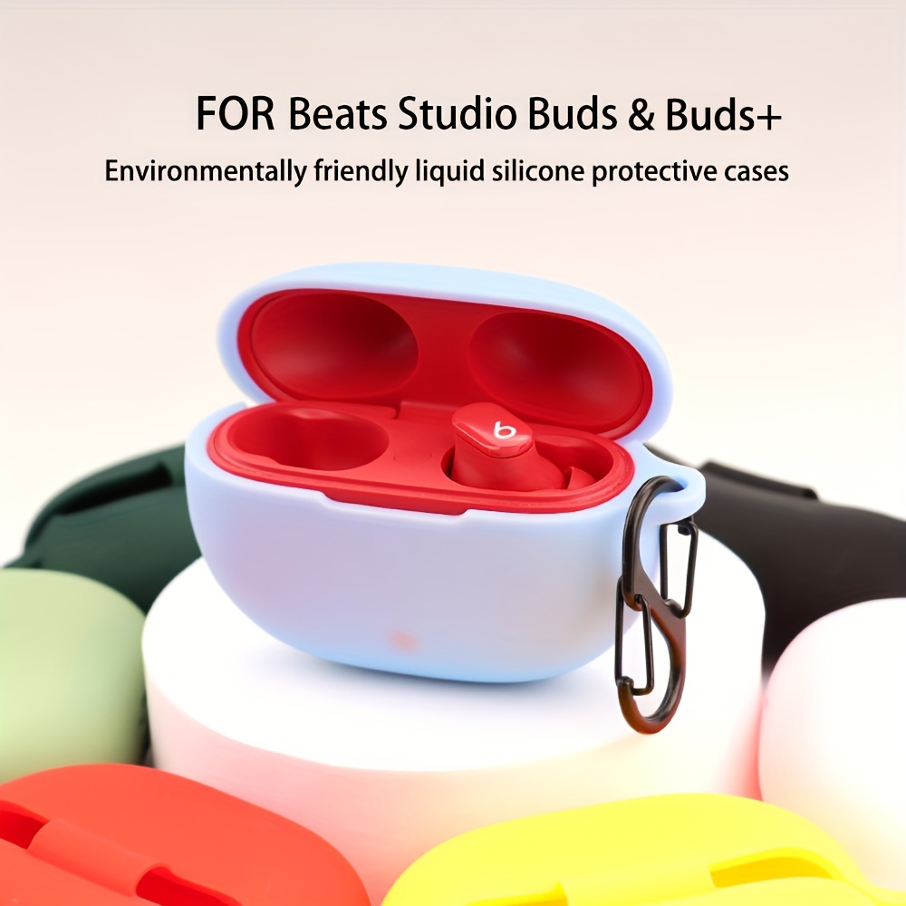 Funda para Beats Fit Pro Auriculares inalámbricos de cuero de cuerpo  completo Funda protectora anti-pérdida, a prueba de golpes, impermeable  para