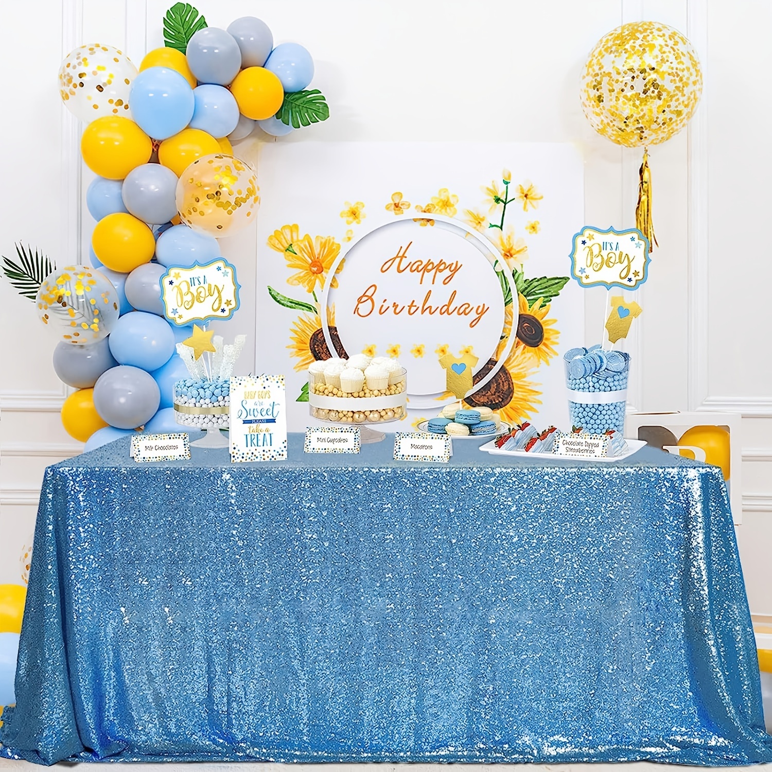 Tovaglia, One Little Star Boy, Primo Compleanno, baby shower