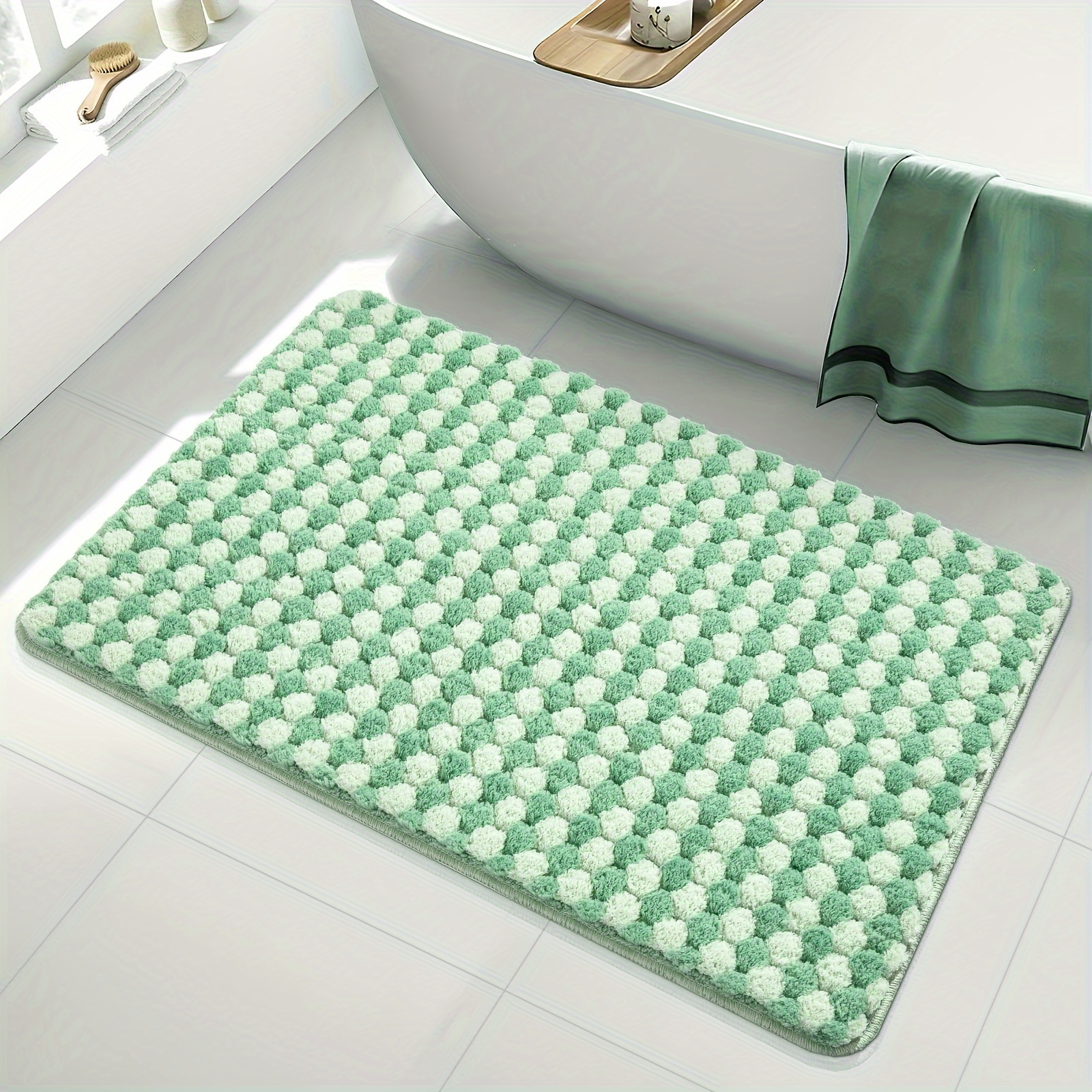 Cute Frog Pattern Bath Rug Non slip Absorbent Quick Drying - Temu
