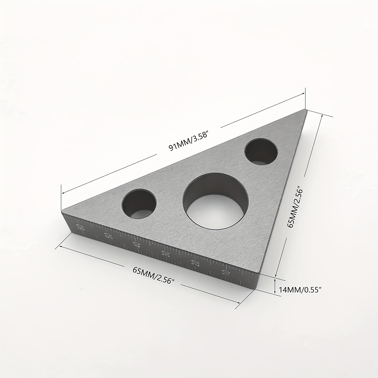 Aluminum Metric Ruler