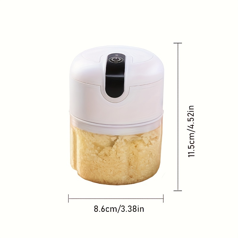 Temu 1pc Electric Garlic Chopper Onion Chopper Usb Charging