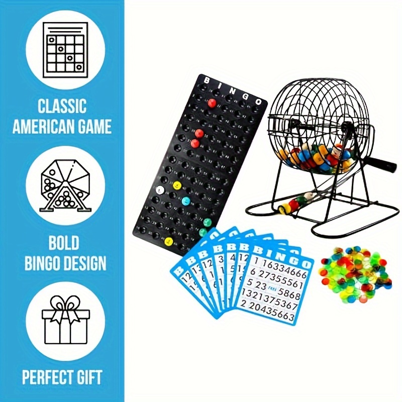 Toddmomy Conjunto De Jogo De Mini Bolas De Bingo Coloridas Mini