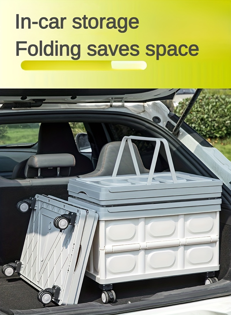 Versatile Fold Wheeled Box Outdoor Companion Camping Storage