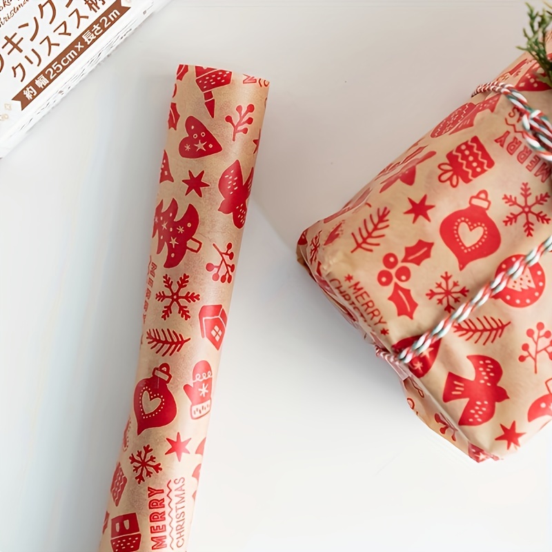 Christmas Greaseproof Food Wrapping Paper Wax Paper - Temu