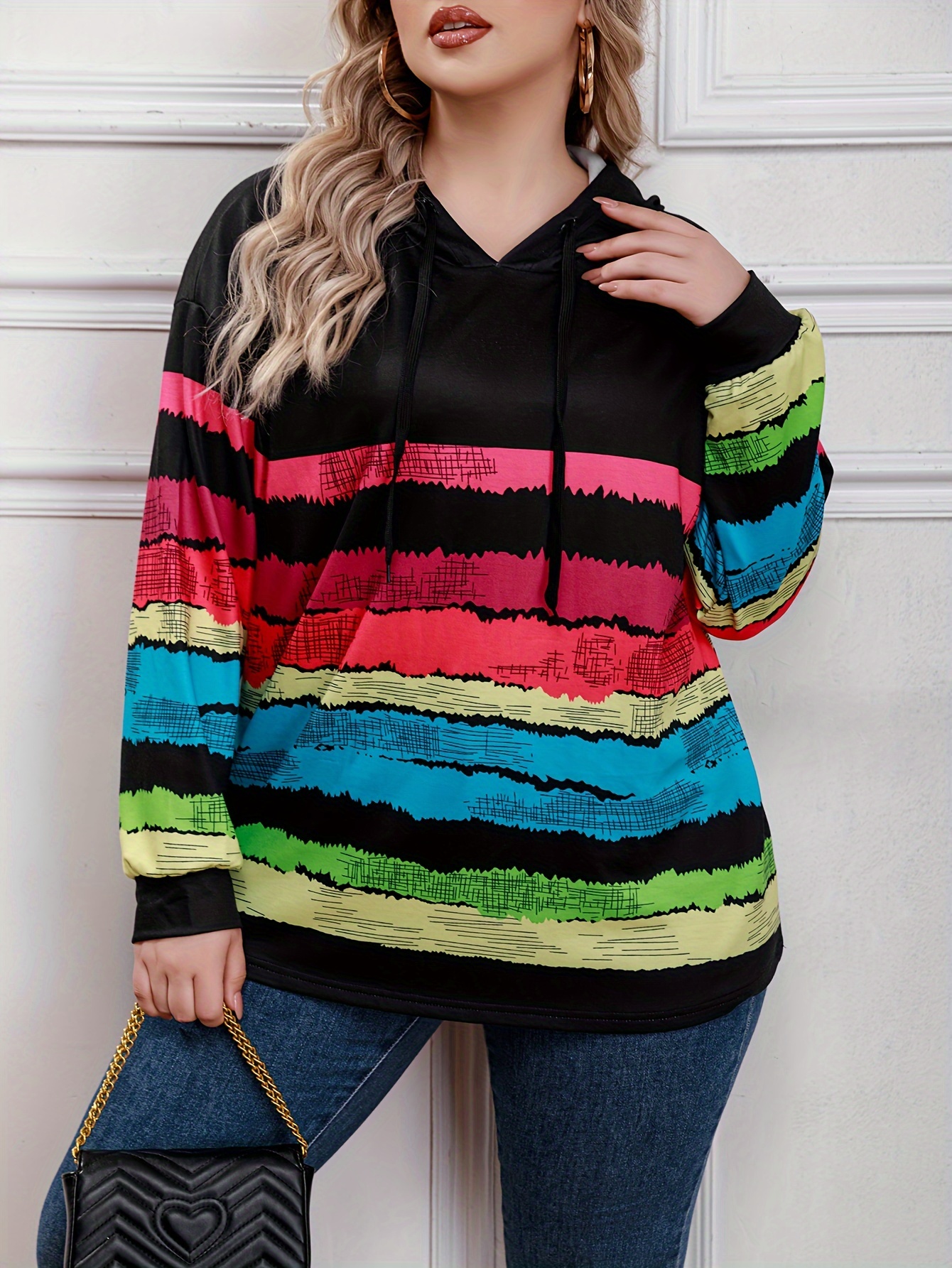 Colorful sweatshirt clearance trendy