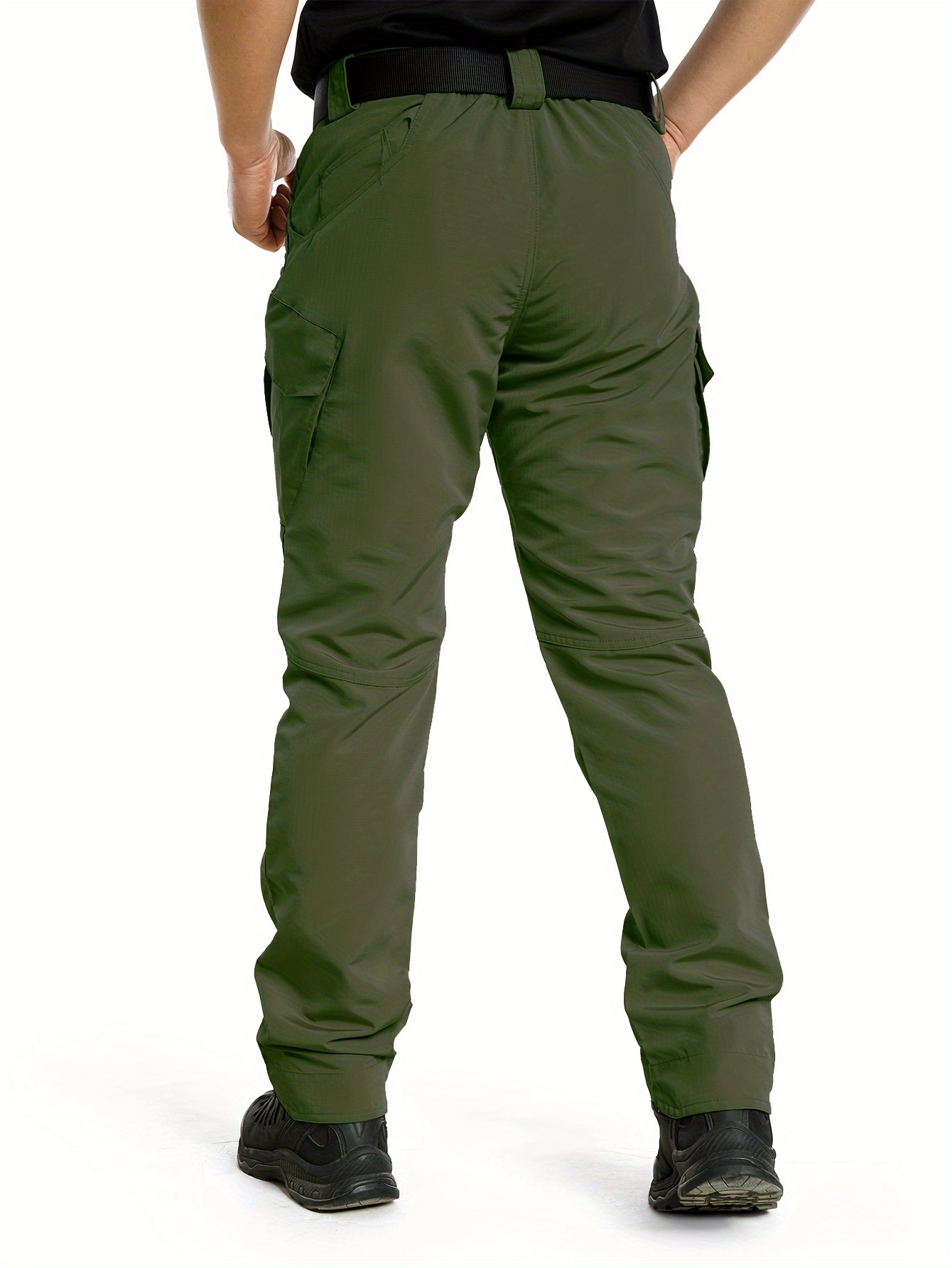Cargo pants for men Trousers Work Wear Combat Cargo 6 Pocket Full Pants 511  Tactical Pants Outdoor sports pants Army Green L 