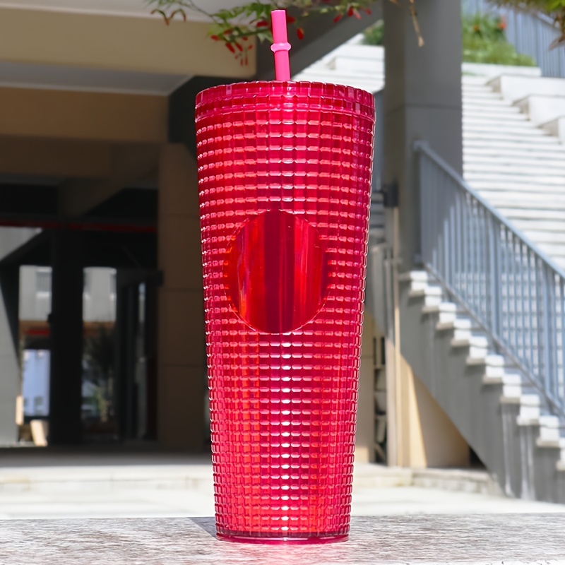 Matte Studded Tumbler 24oz with Blank Circle – Creating Attention