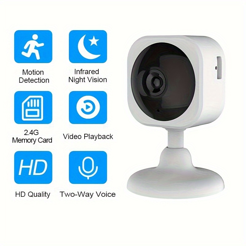 Caméra IP de sécurité à la maison intelligente haute définition caméra sans  fil maison intérieure Wifi caméra de Surveillance à distance moniteur à la  maison