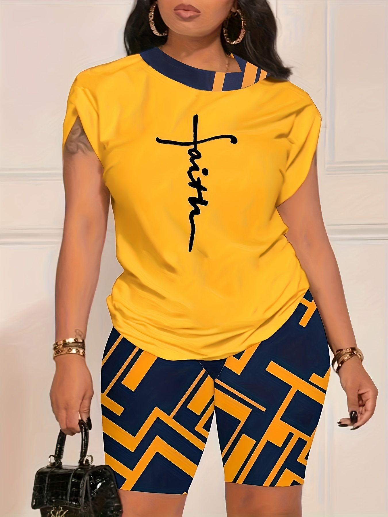 summer geometric women s390592 temu - Temu