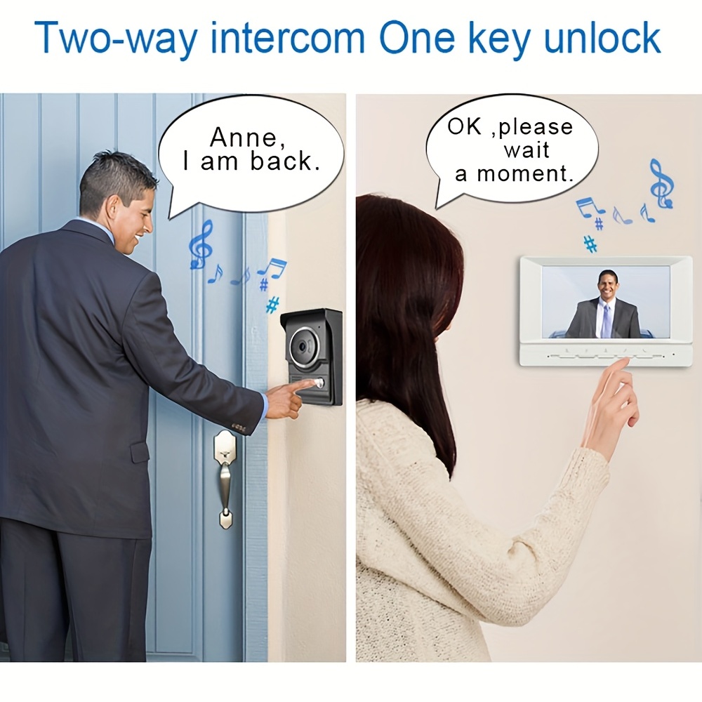video doorbell intercom system