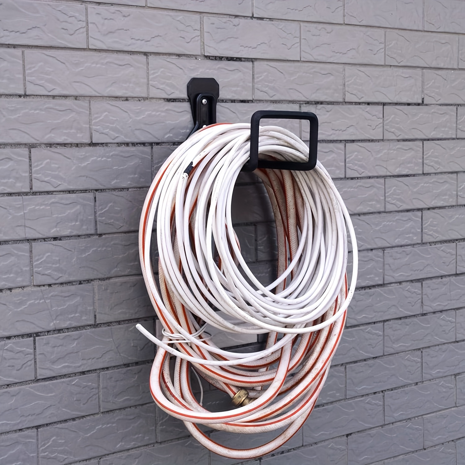 Ananjing Hose Holder Garden Hose Hanger Metal Heavy Duty Hose Rack Wall  Mounted 7445037156185