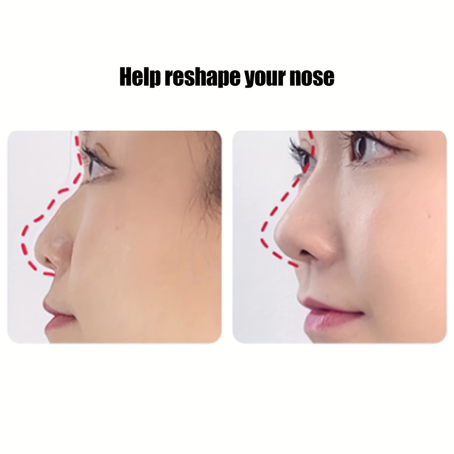 Nose Shaper Clip, Silicone Nose Up Lifter Nose Job Without Surgery