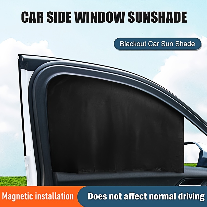 2 PCS Car Auto Sonnenschutzvorhänge Windschutzscheibenabdeckung