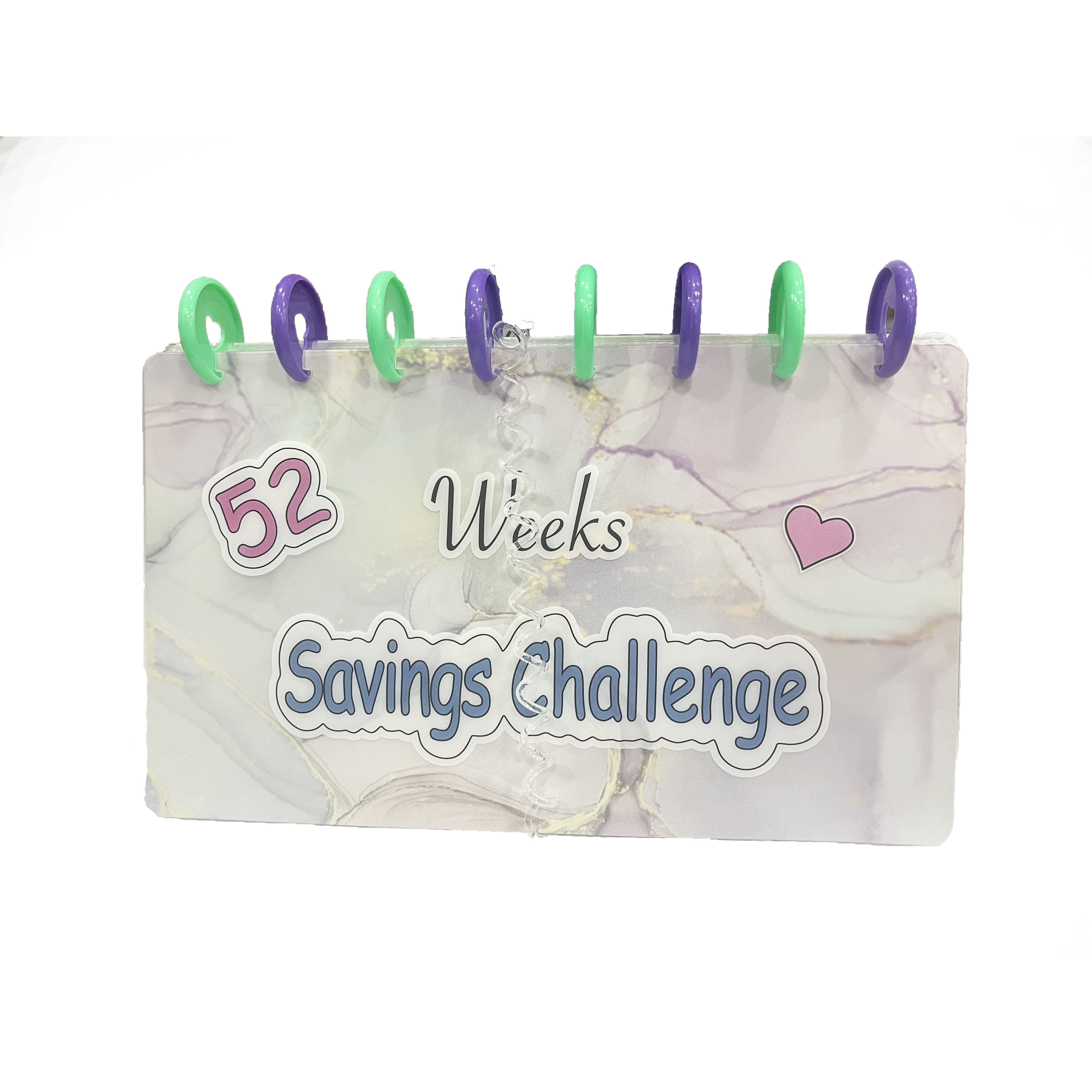 Carpeta Desafíos Ahorro Dinero 52 Semanas - Temu