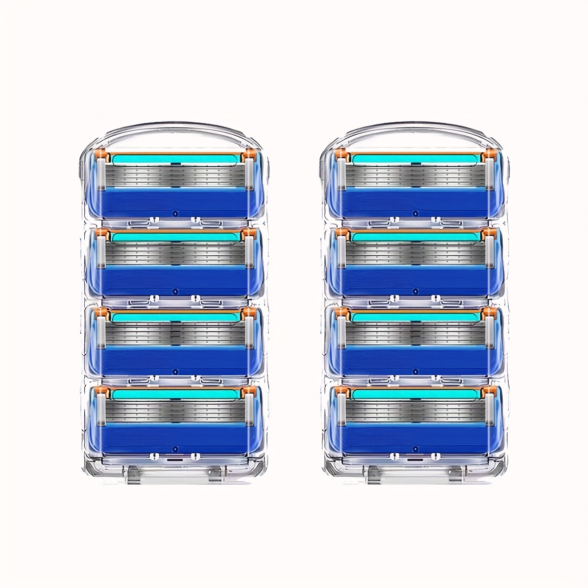 5 Layer Razor Blade Manual Beard Scraper Head Stainless Steel 4-36 Pcs