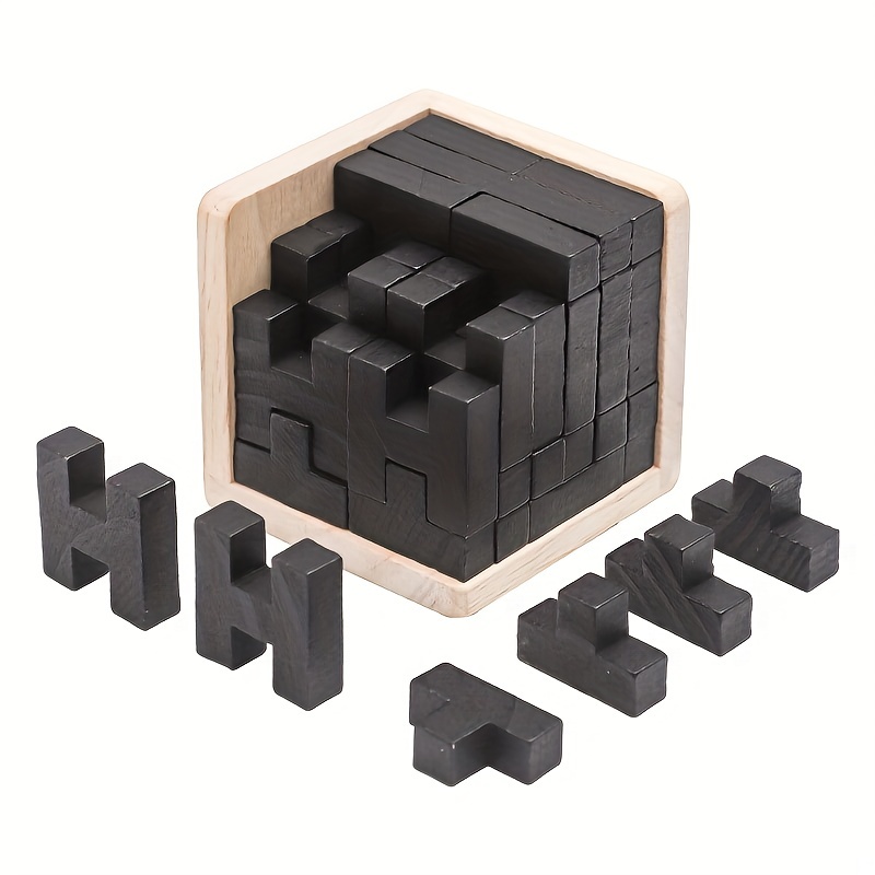 Puzzle di legno di forma geometrica Jigsaw Board bambini rompicapo  giocattoli di legno Non tossici per bambini educativi - AliExpress
