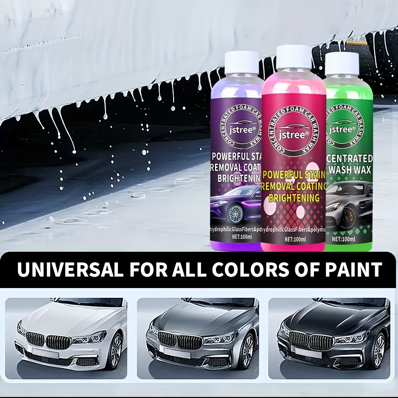 Car Wash Shampoo Glossy Wax Multi function Cleaning Liquid - Temu