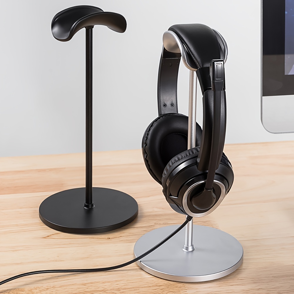 360° Rotating Headphone Stand Aluminum Support Headset Stand PC Gaming Headset  Stand Desk Hanger Hook For Earphone Controller