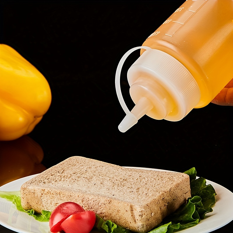 Pointed Mouth Plastic Crockery Set: Squeeze Bottles For Sauce And Liquids  From Tingfagdao, $11.74