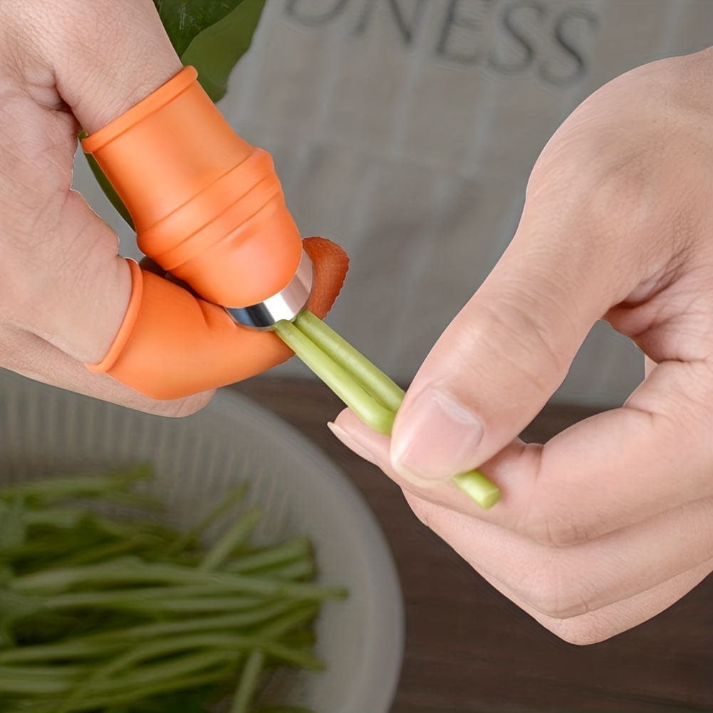 Goxawee Garden Silicone Thumb Knife Tools Separator Finger - Temu