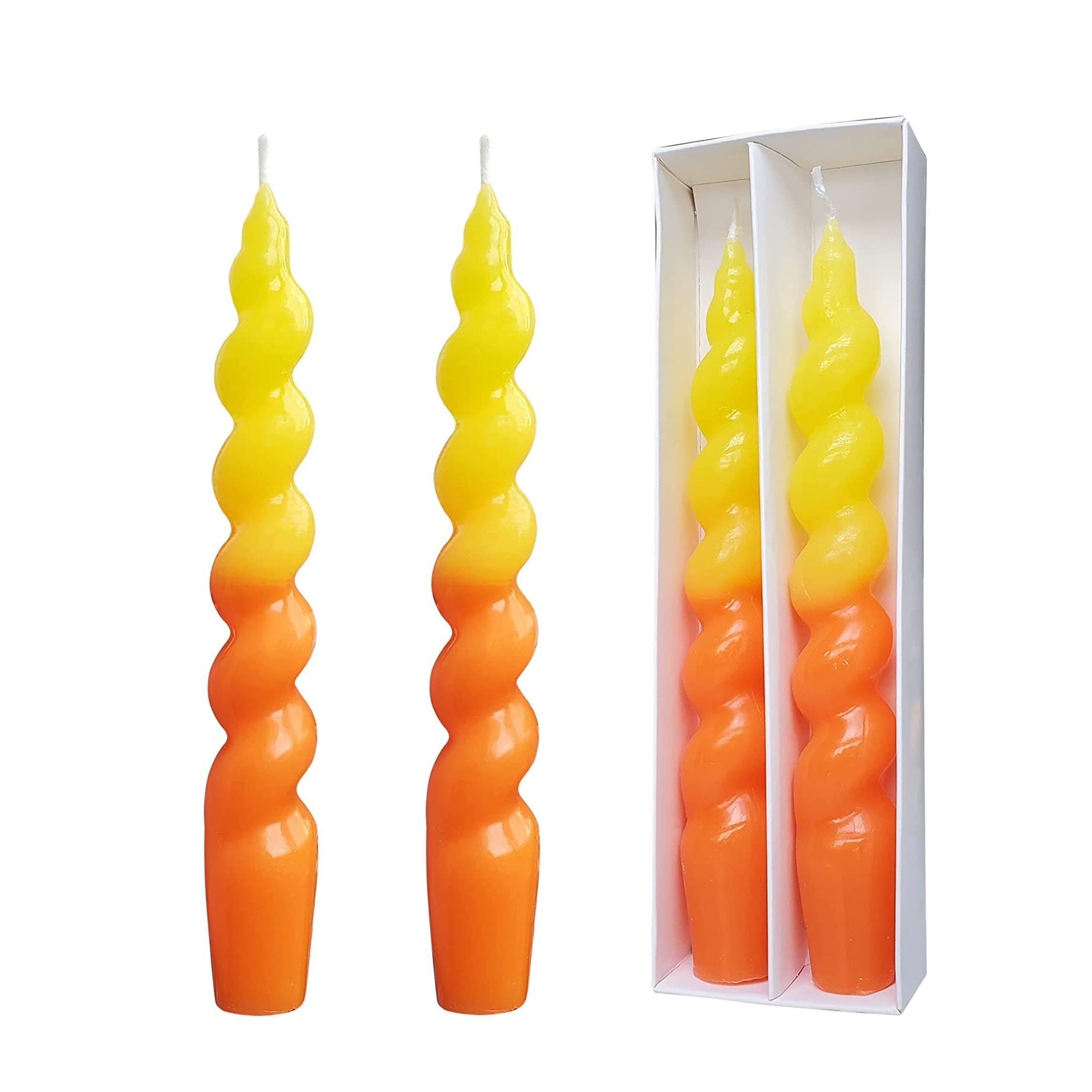 Handmade Spiral Tapped Candles Atmosphere Candles Gifts - Temu