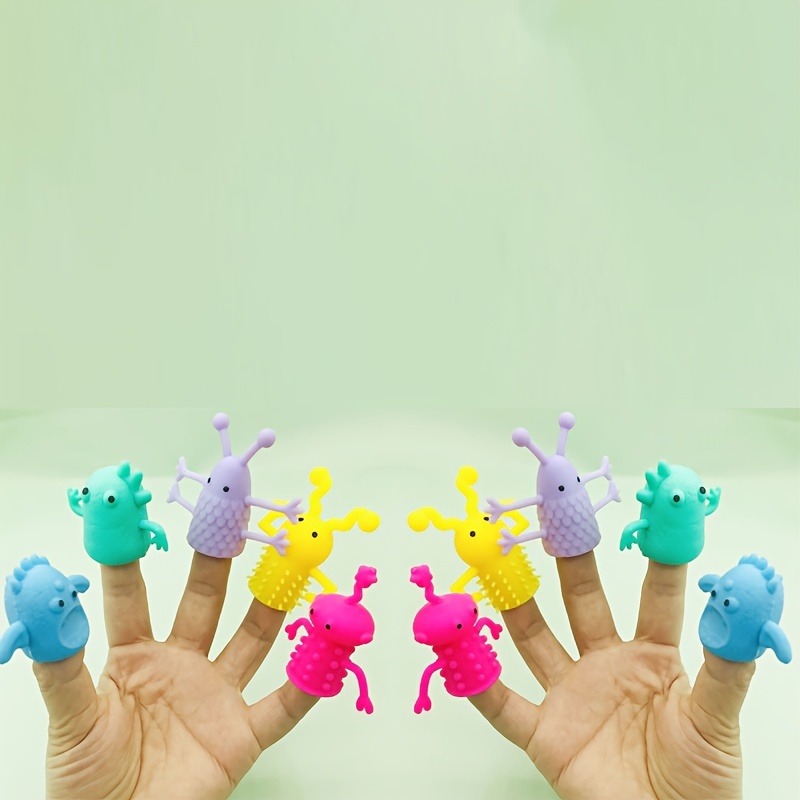 WIIBST Lot de 5 marionnettes à doigts en forme de monstre - Jouet amusant  pour enfants - Cadeau pour enfants : : Jeux et Jouets