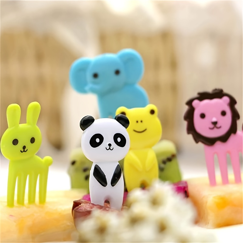 Mini Plastic Fruit Fork, Cute Food Fork For Cake Dessert Fruit Platter,  Reusable Mini Toothpick Bento Box Party Supply Lunch Accessories Mini  Condiment Squeeze Bottle, Mini Ketchup Bottle, Plastic Portable Squeeze  Bottle 