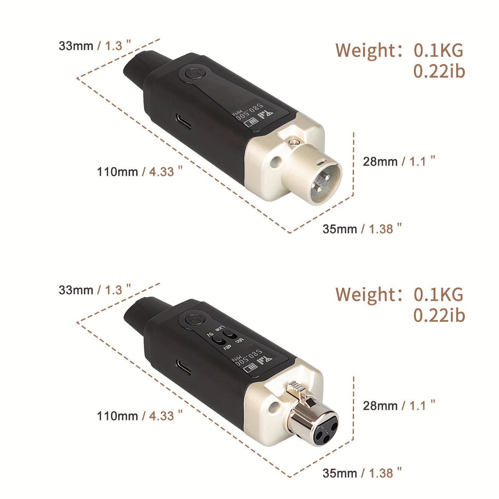 Depusheng T9 Émetteur récepteur De Microphone Sans Fil Plug - Temu Belgium