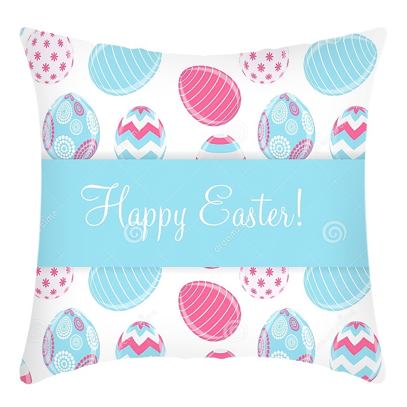 Throw Pillow Couch Bed Sofa, Home Spring Decoration, Bunny Easter